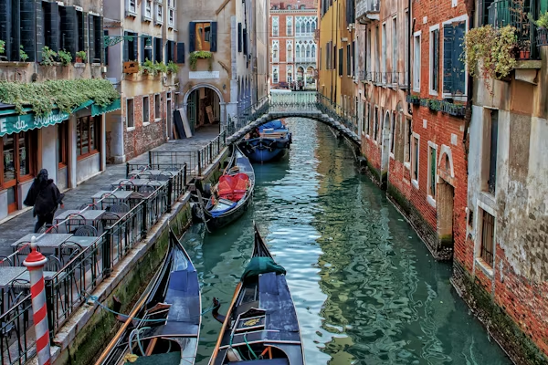 Gondola ride on Grand Canal in Venice Italy romantic travel experience