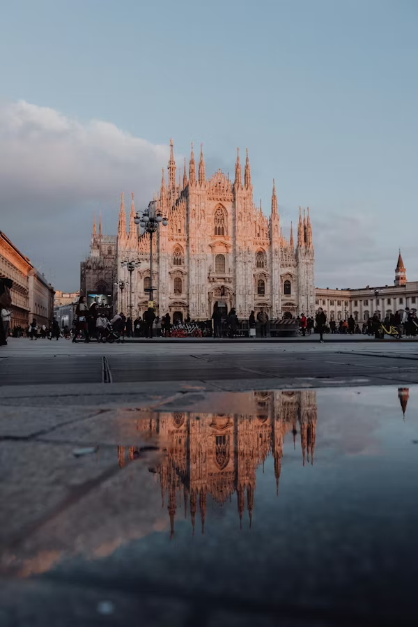 Milan Cathedral Duomo di Milano architecture in Milan Italy