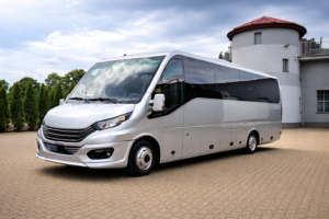 Luxury coach for sports teams Belgium with airport and stadium transfers