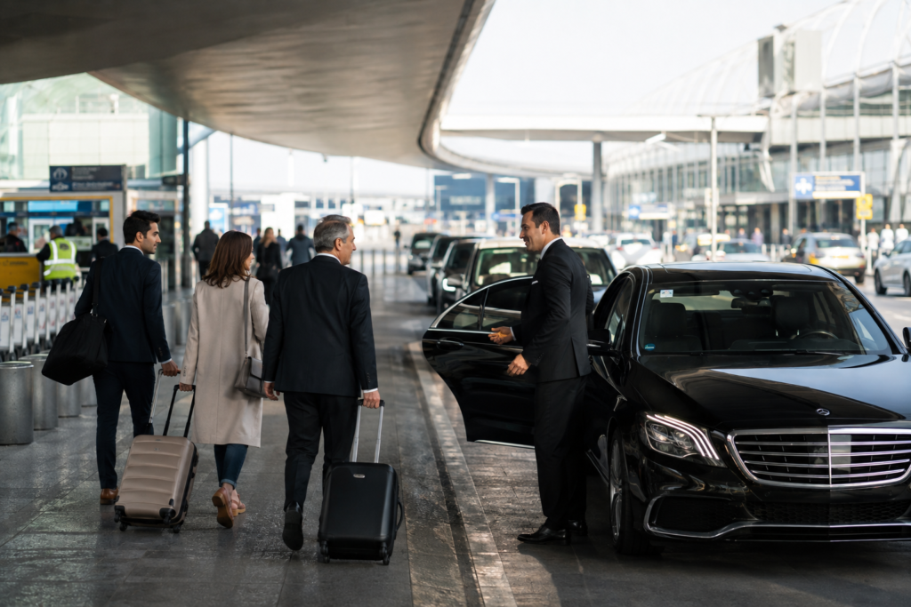 Tür-zu-Tür-Transfer in Italien mit privatem Chauffeur