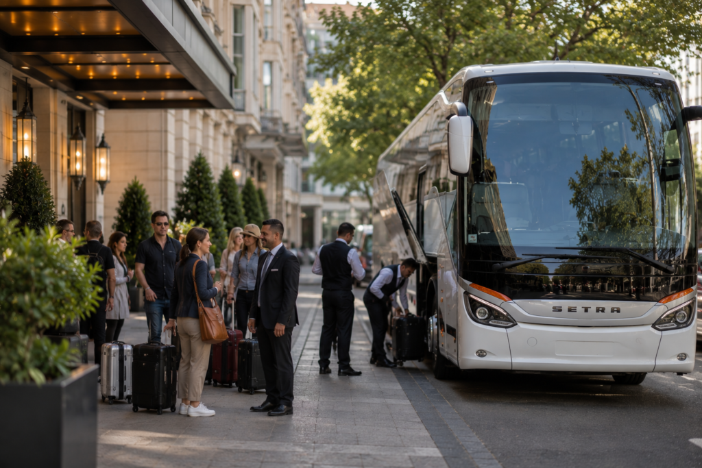 Tür-zu-Tür-Transfer in Italien mit privatem Chauffeur