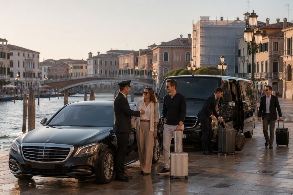 Tür-zu-Tür-Transfer in Italien mit privatem Chauffeur