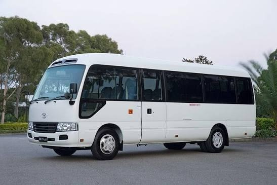 Minibus Rental Cost in Paris featuring chauffeur-driven Mercedes-Benz Sprinter for luxury group transportation