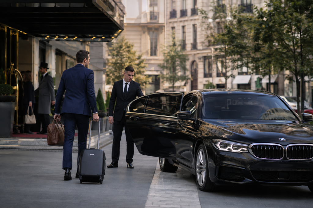 Chauffeur exécutif Essen pour voyageurs d’affaires