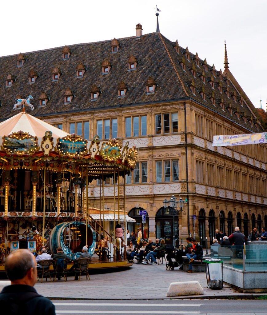 Weihnachtsmarkt Straßburg im historischen Stadtzentrum
